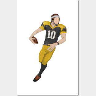 American football player Posters and Art